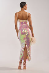 ALWAYS SHINING SEQUIN MAXI DRESS