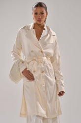 BELLISSIMA SATIN TRENCH