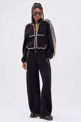 BALLS TO THE WALL JOGGER IN BLACK