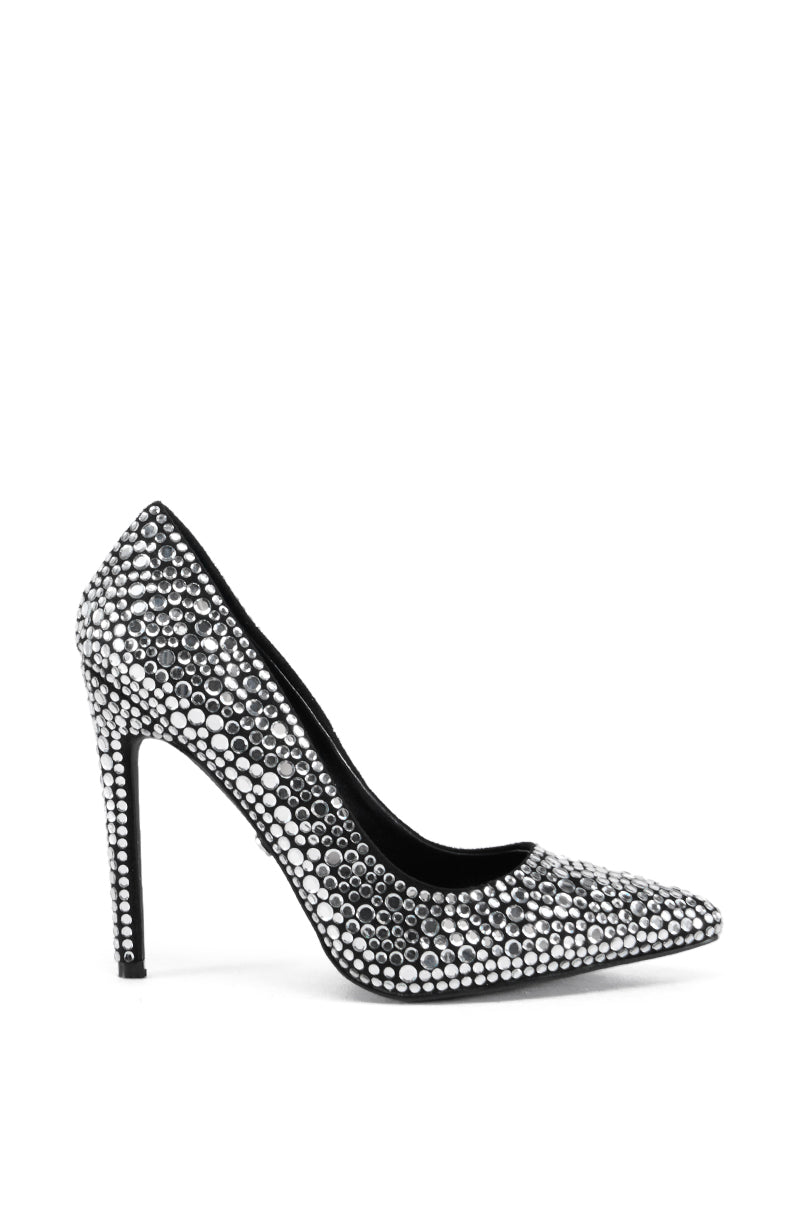 AZALEA WANG COSMOPOLITANS BLACK PUMP