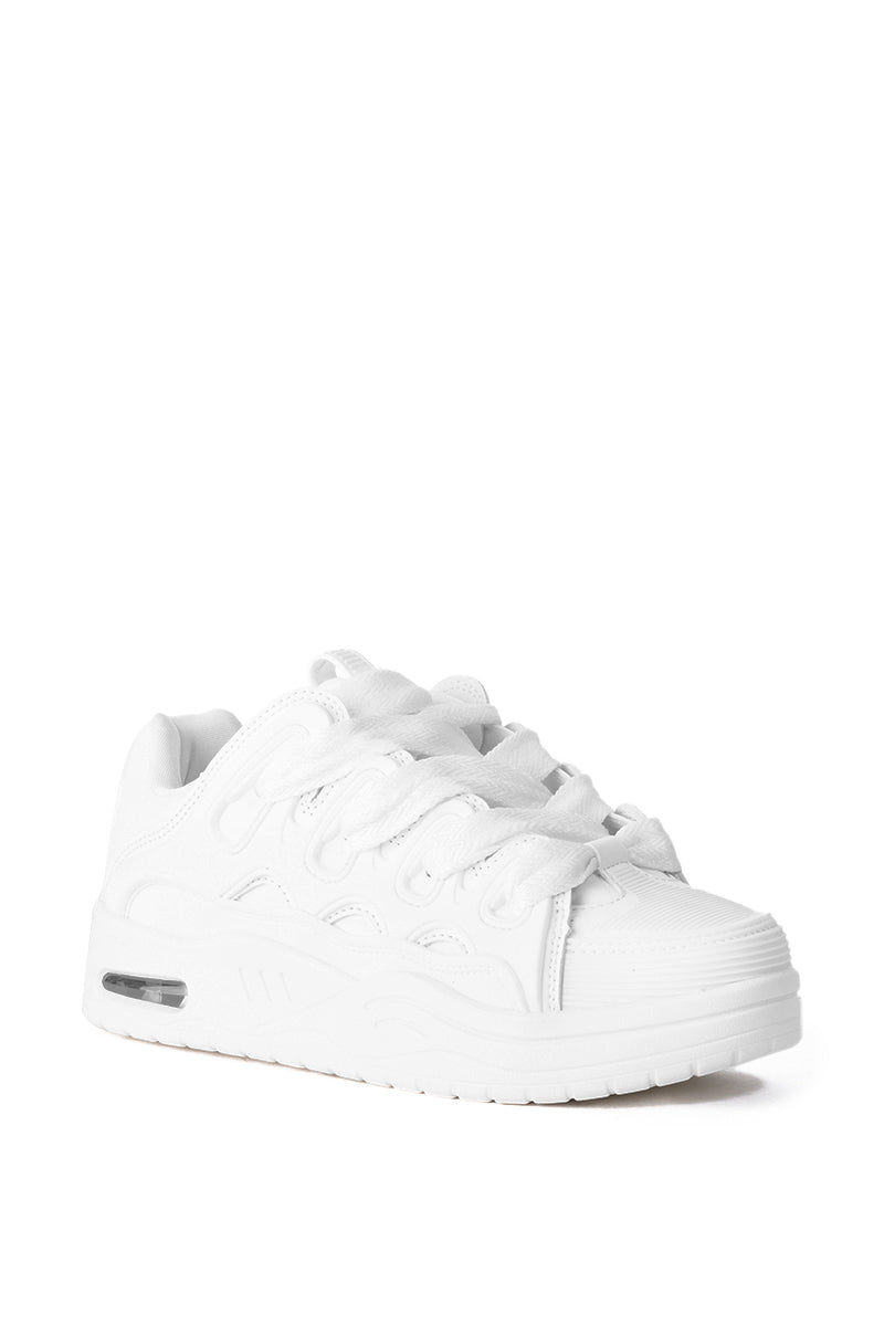 AZALEA WANG KORR WHITE SNEAKER