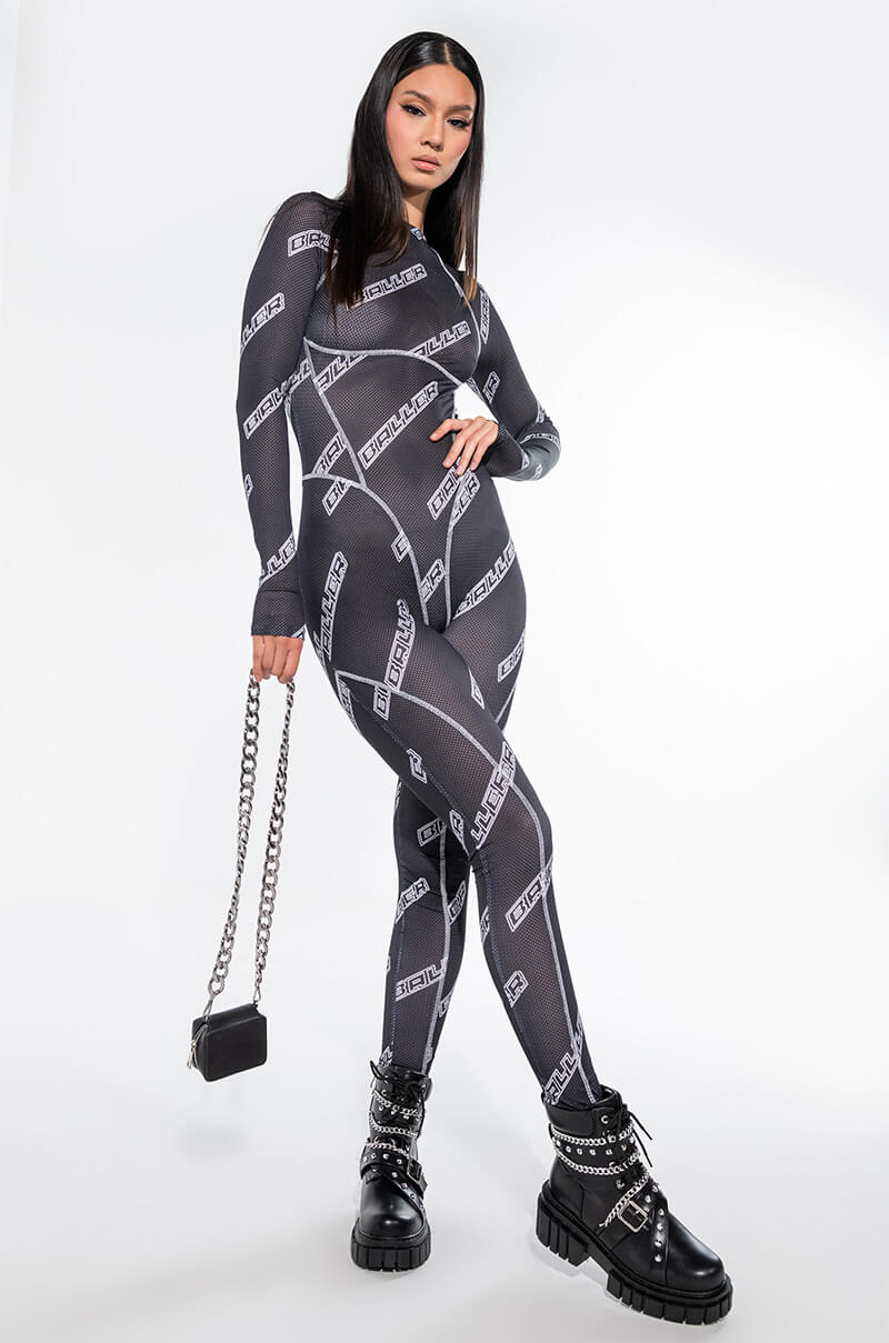 BALLER ALERT! OUTLINE JUMPSUIT