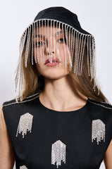 CANT SEE THRU MY DIAMONDS BUCKET HAT IN BLACK