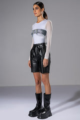 CHRISTINA PRINTED BODYSUIT