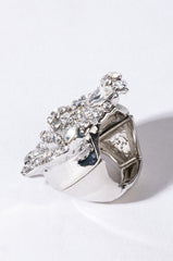CLEO RHINESTONE COCKTAIL RING