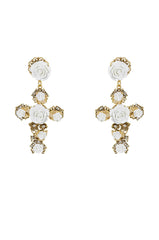 CROSS MY HEART EARRING
