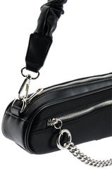 DAFT BLACK ASYMMETRICAL PURSE
