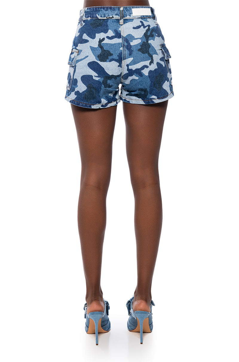 ASTRA CARGO SHORTS IN BLUE